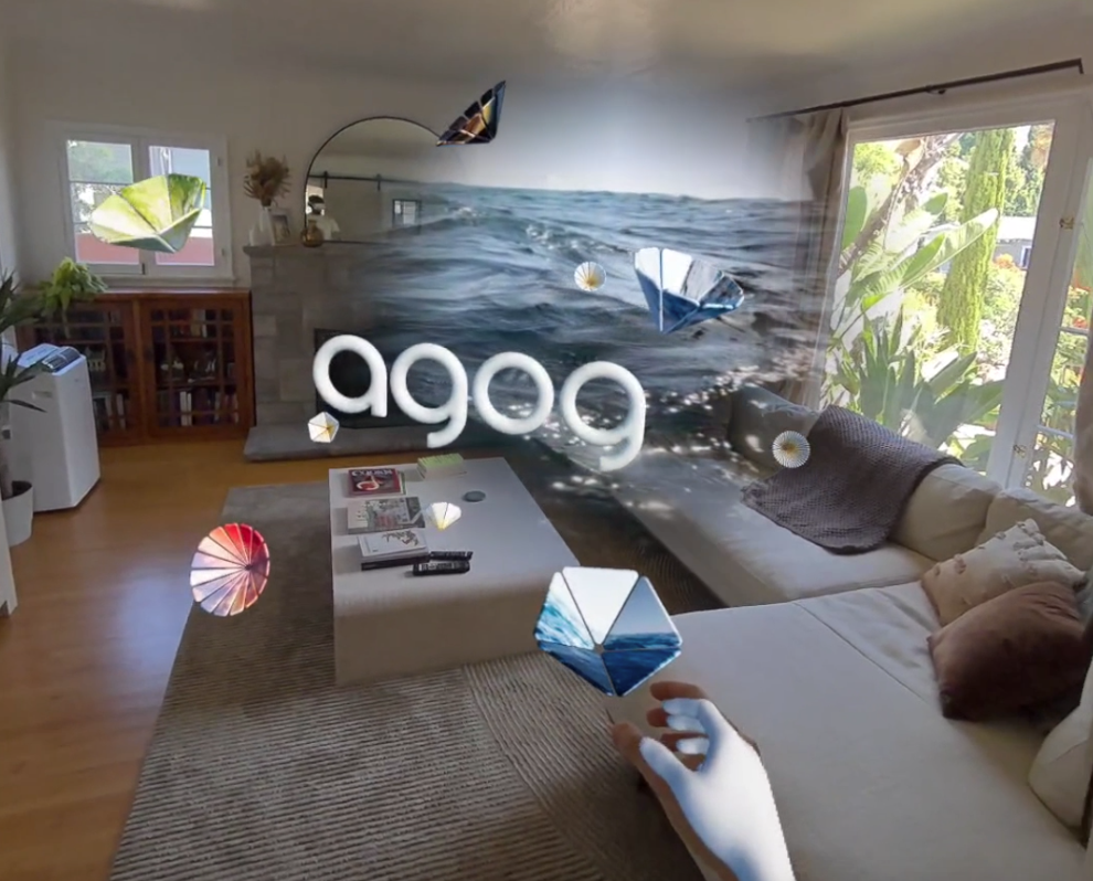 Agog WebXR experience