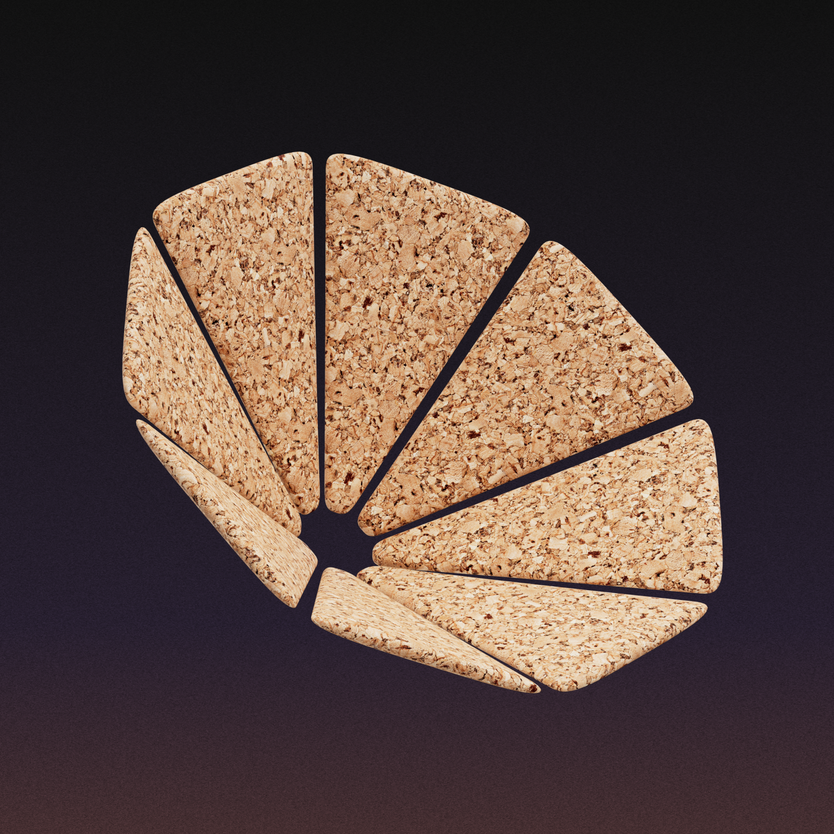 Cork flower